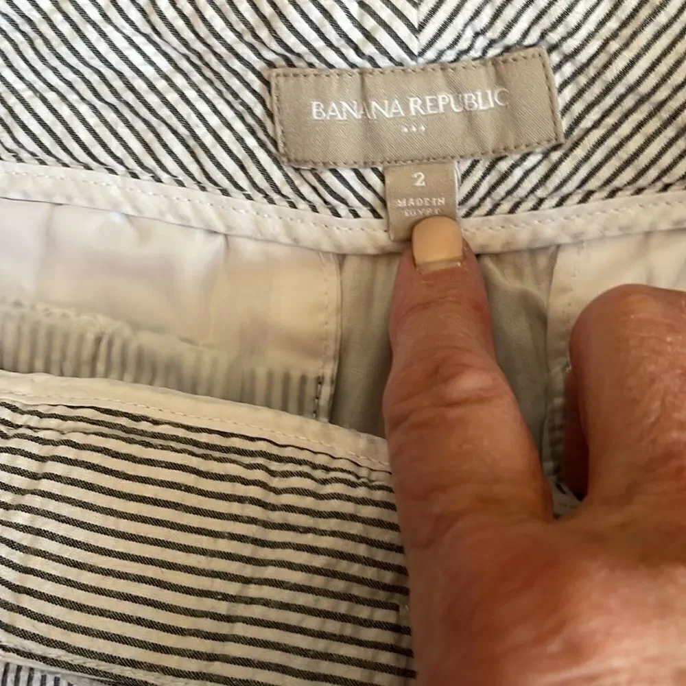 Banana Republic Striped Shorts